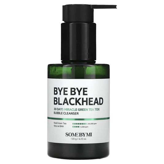 Bye Bye Blackhead 30 Days Miracle Green Tea Tox Bubble Cleanser 120G