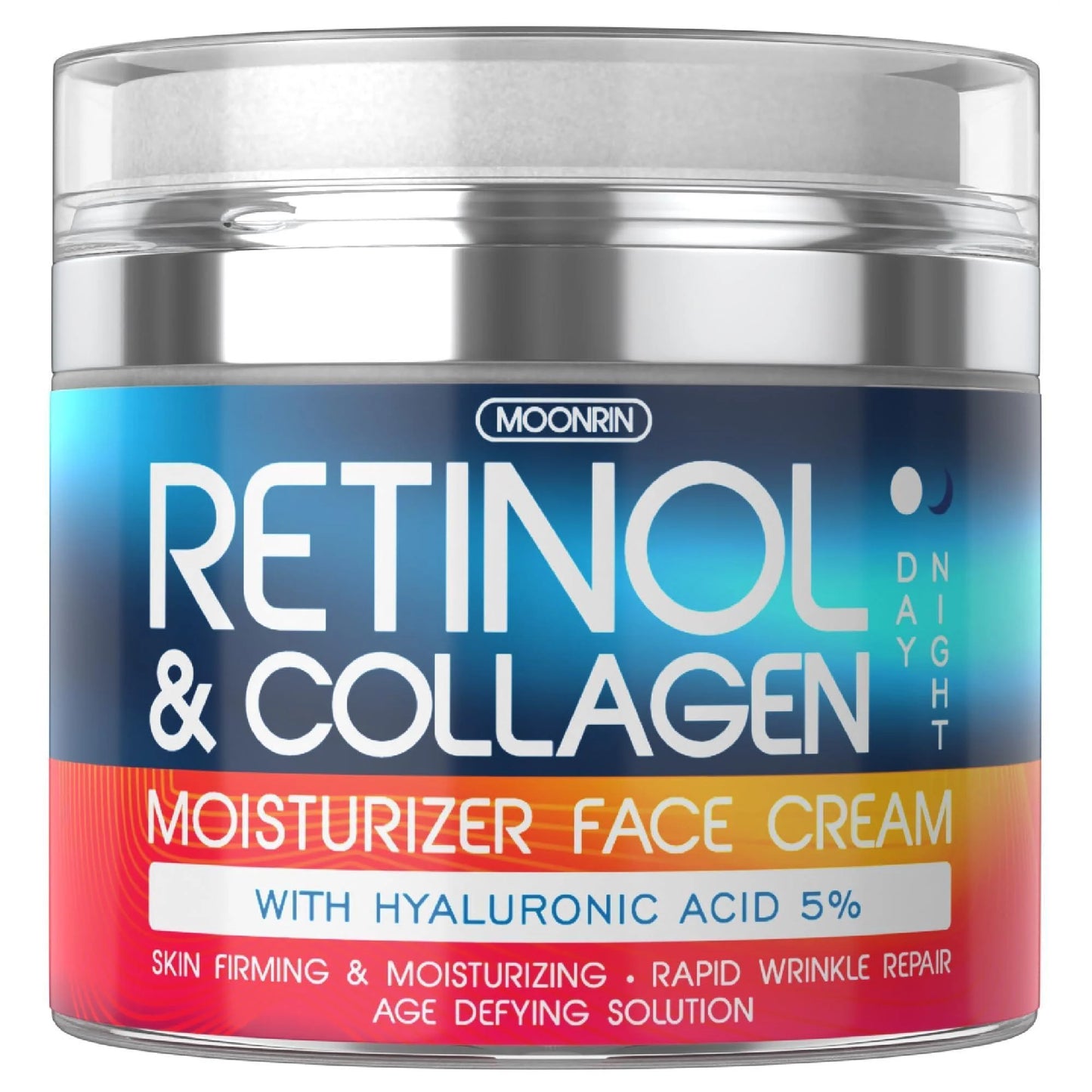 Retinol Cream for Face Collagen and Retinol Moisturizer with Hyaluronic Acid