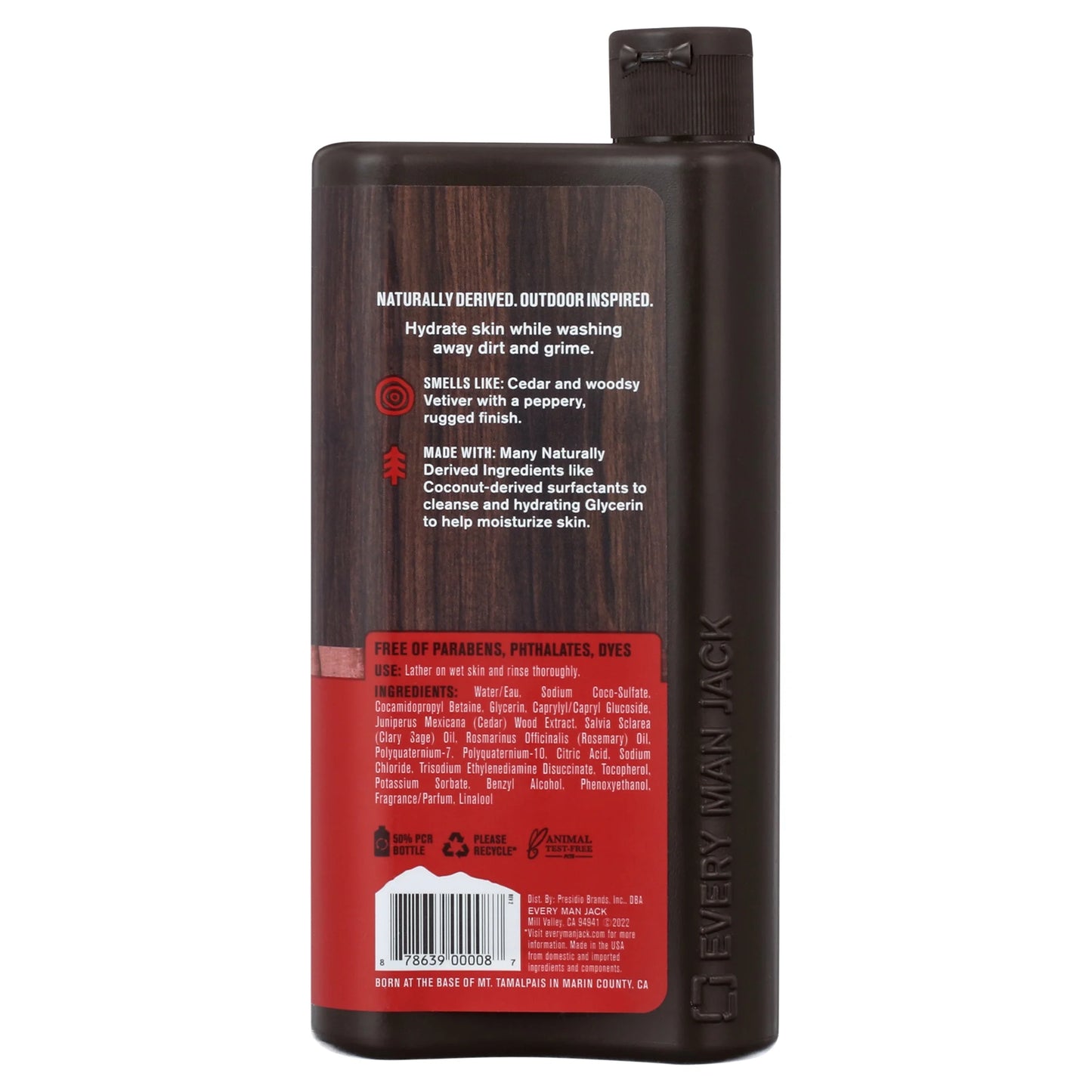 Body Wash - Cedarwood 16.9 Fl Oz Gel